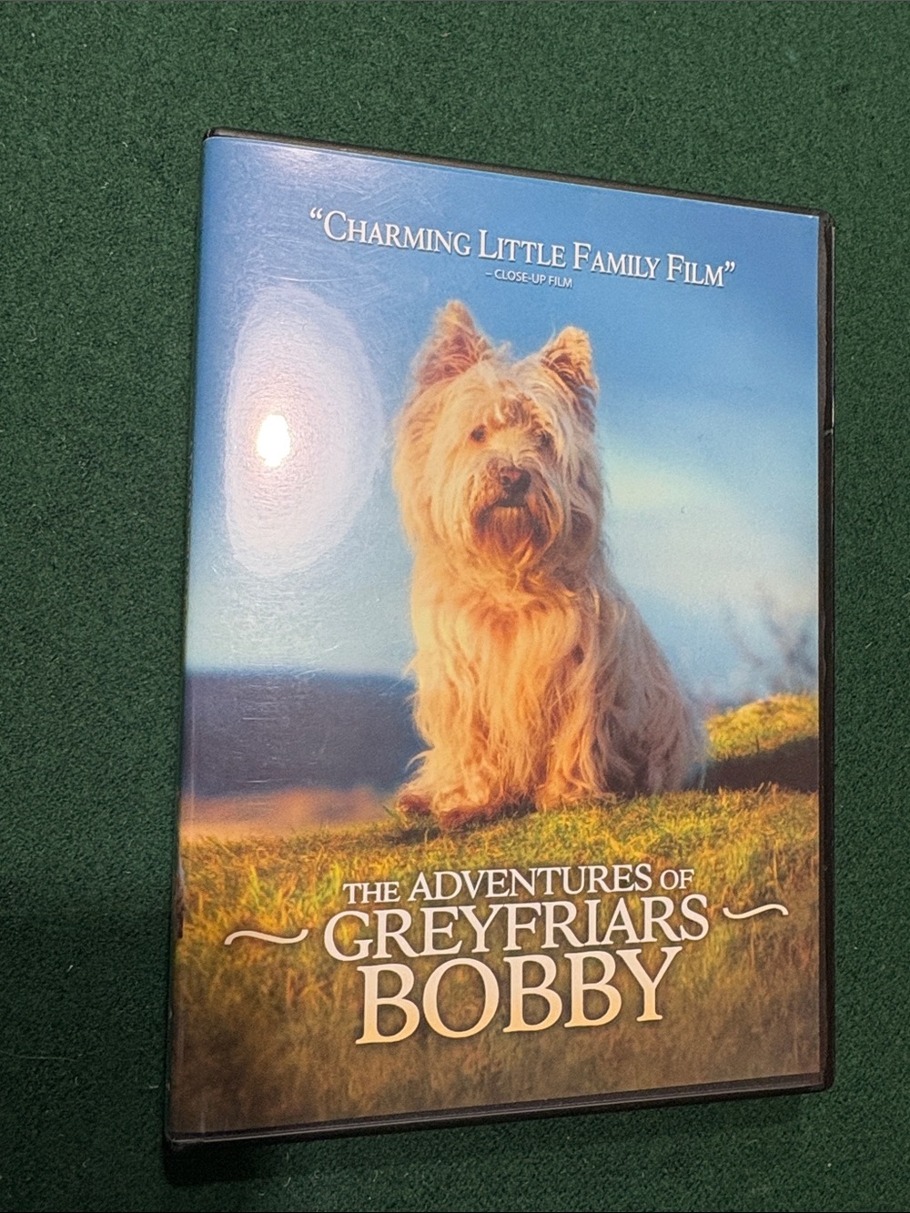 The Adventures of Greyfriars Bobby DVD - Blue & Brown Cover